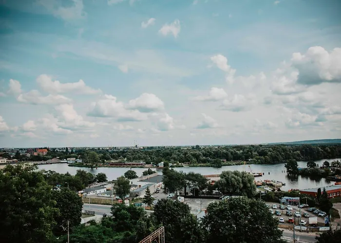 アパート Jbhotels Hanza Tower シュチェチン